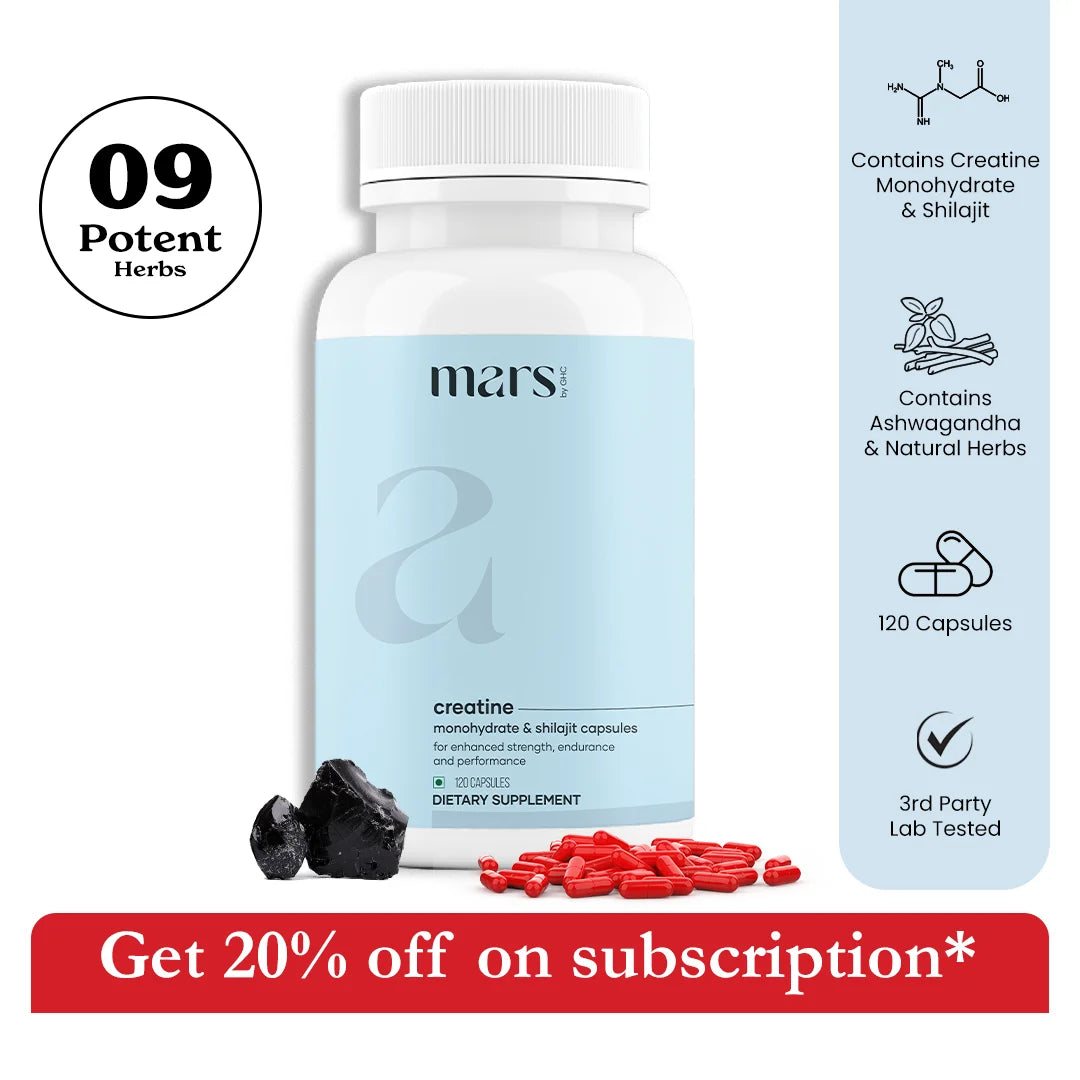Creatine Monohydrate Powder for Strength & Recovery | Mars – Mars