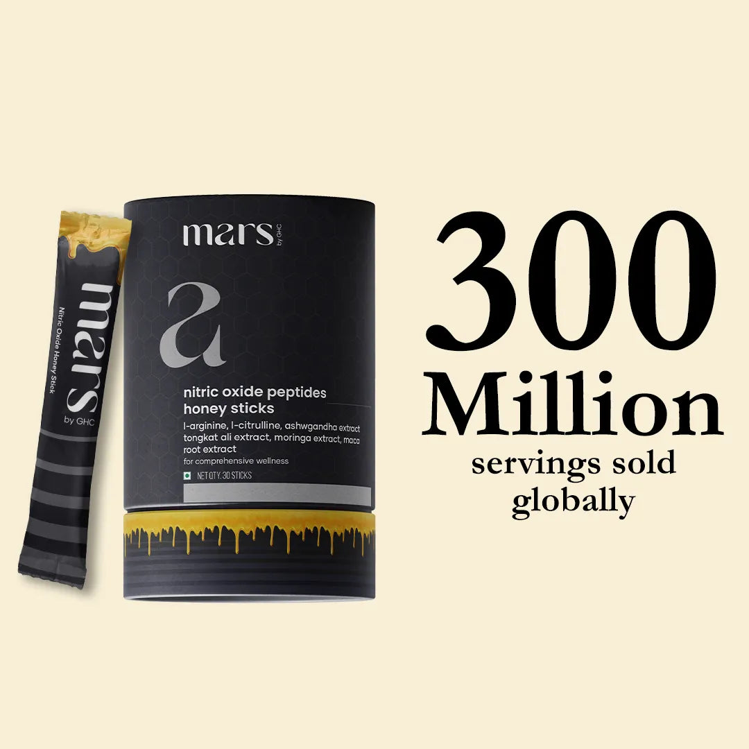 YA−MAN MS-30G Ashwagandha Extract Honey Sticks - Mars Nitric Oxide Boost – Mars