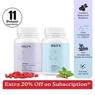 Mars Rise Max Combo: Dual Action Testosterone & Nitric Oxide Support for Strength, Stamina & Performance - 1