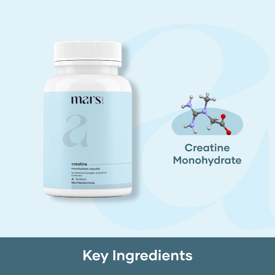 Mars Micronized Creatine Monohydrate Caps (180 N)