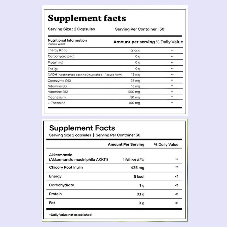 Mars Nature's Ozempic Stack – NAD+ & Akkermansia to Ignite Fat Burning –  Mars By GHC