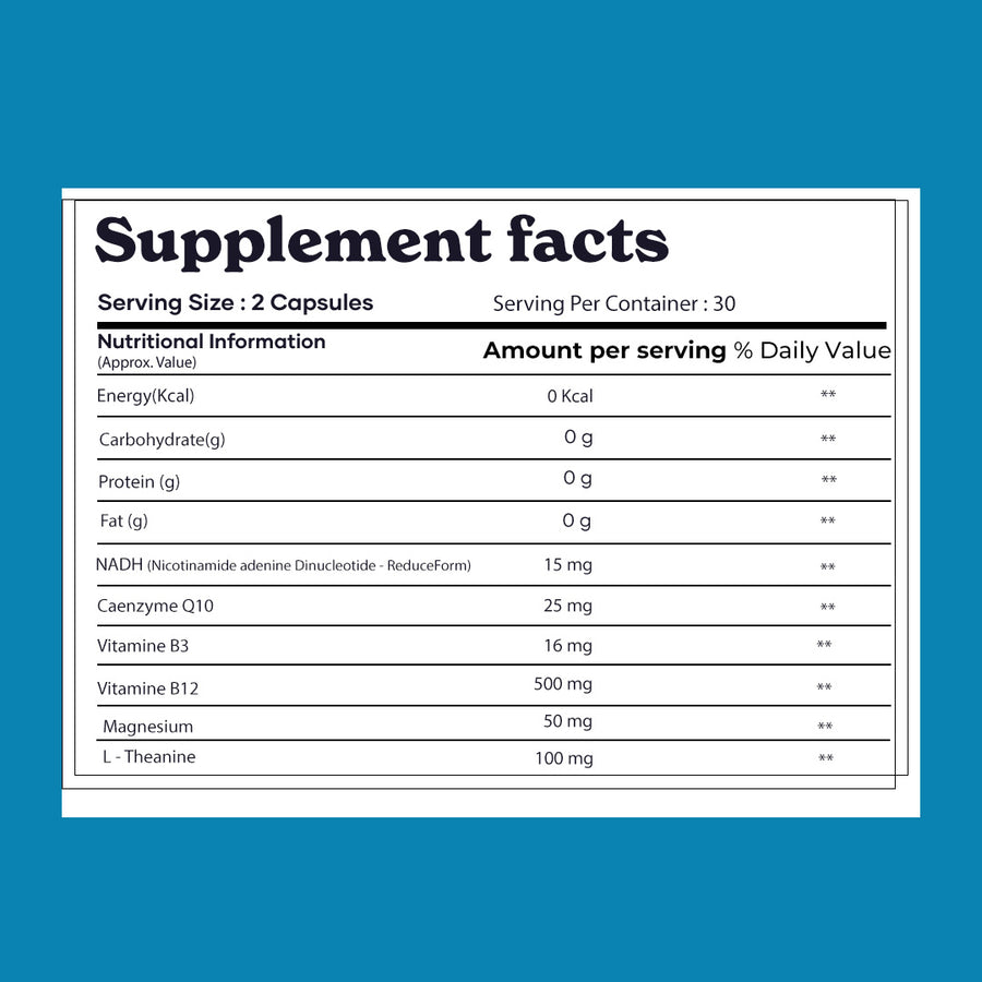 Mars Pure Lion’s Mane Caps - Unlock Monster Energy, Brain Power & All-Night Endurance