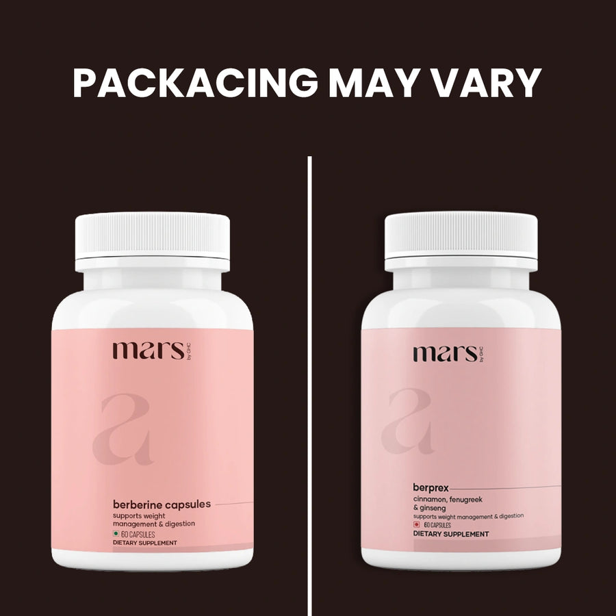 Mars BerPrex: A Natural Berberine Supplement For Gut, Belly Fat, Diabetes & Poop Issues