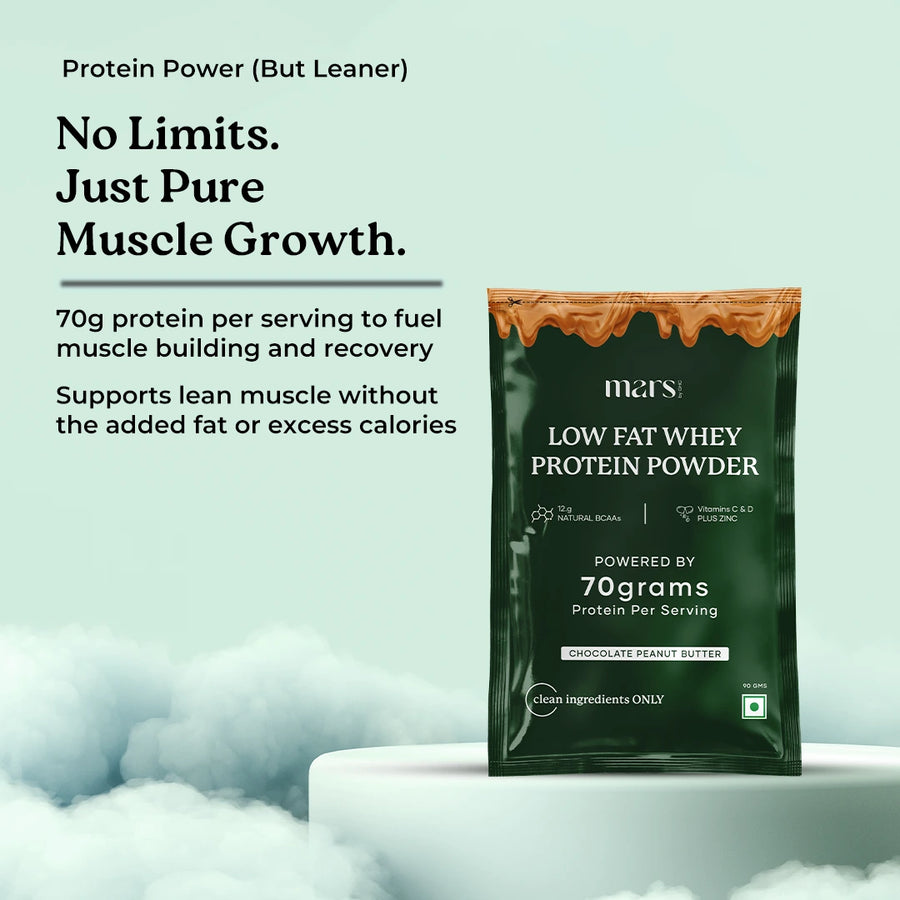 Mars Low Fat Whey Protein Powder