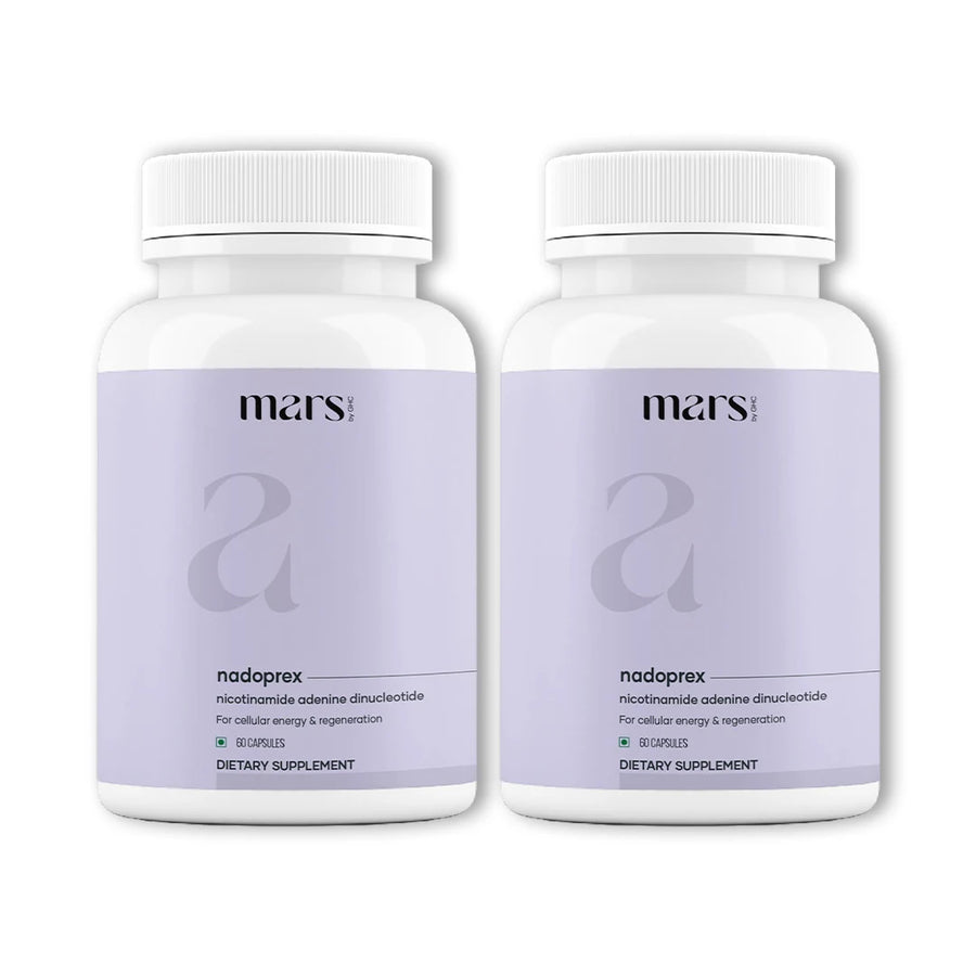 Mars NADoPrex: A NAD & CoQ10 Booster For Metabolism, Gut Health, & Energy