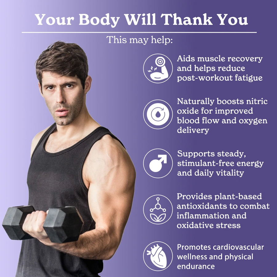 Mars NitroPrex – Natural Nitric Oxide Booster for Supercharge Blood Flow, Stamina & Performance