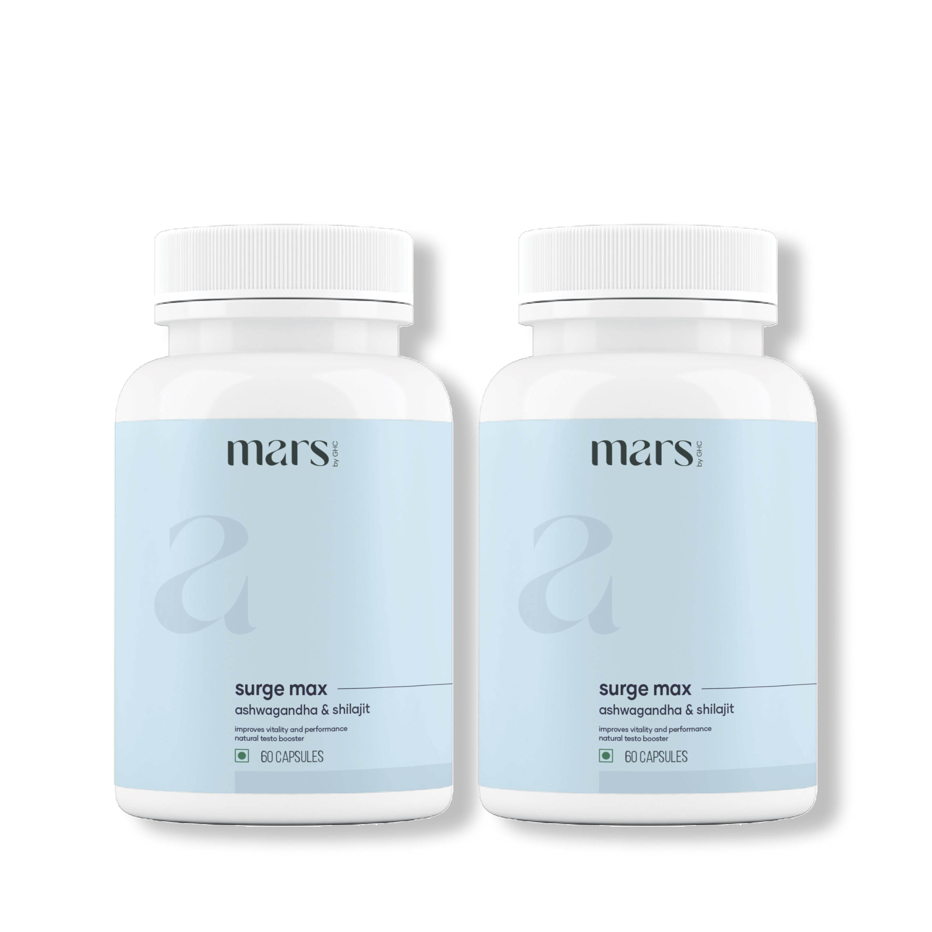 Mars Natural Ashwagandha Caps: Angereichert mit Shilajit und Safed Musli