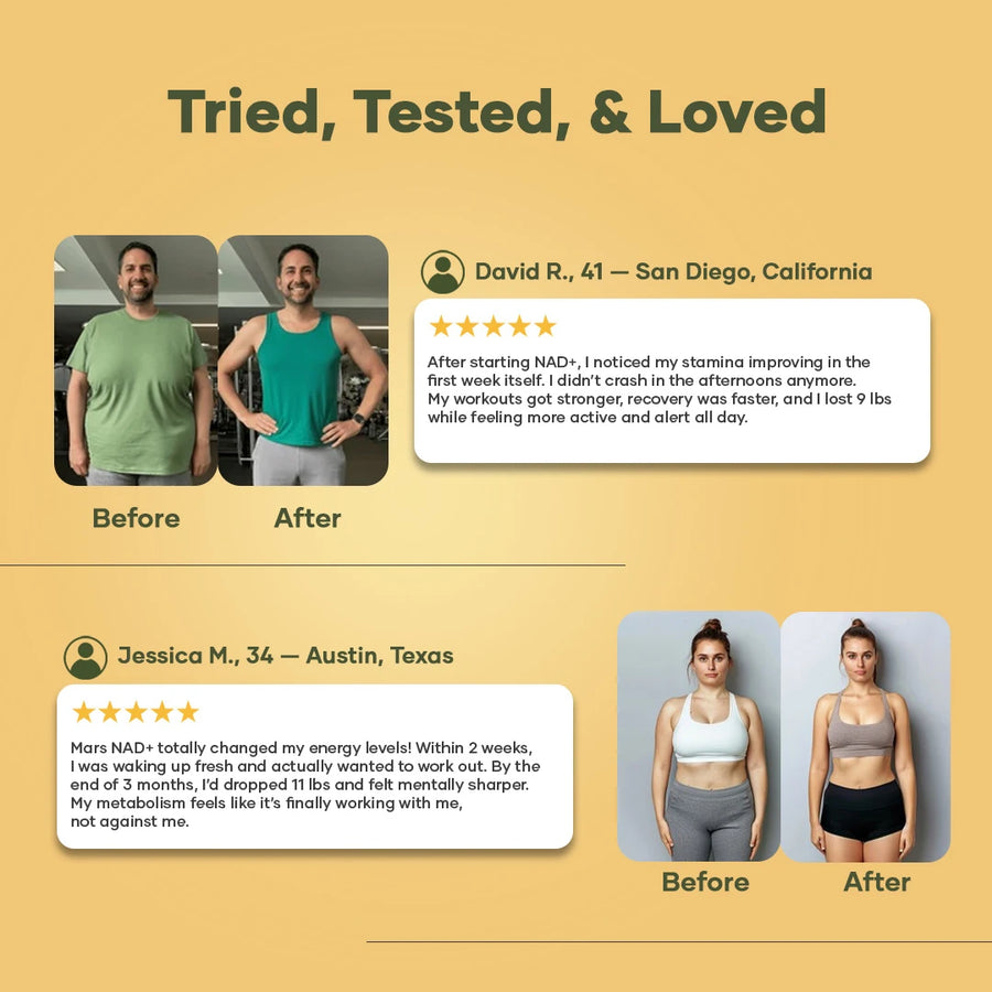 Mars NADoPrex: A NAD & CoQ10 Booster For Metabolism, Gut Health, & Energy