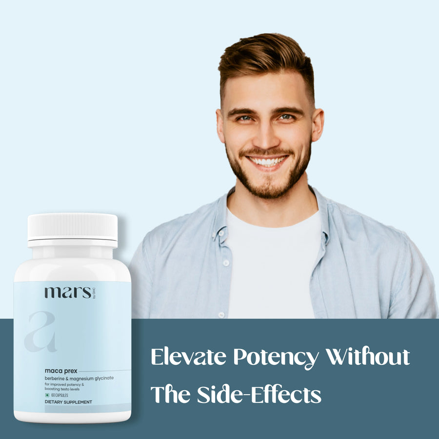 Mars MacaPrex: A Natural Maca Root Solution for ED, Stamina & PE