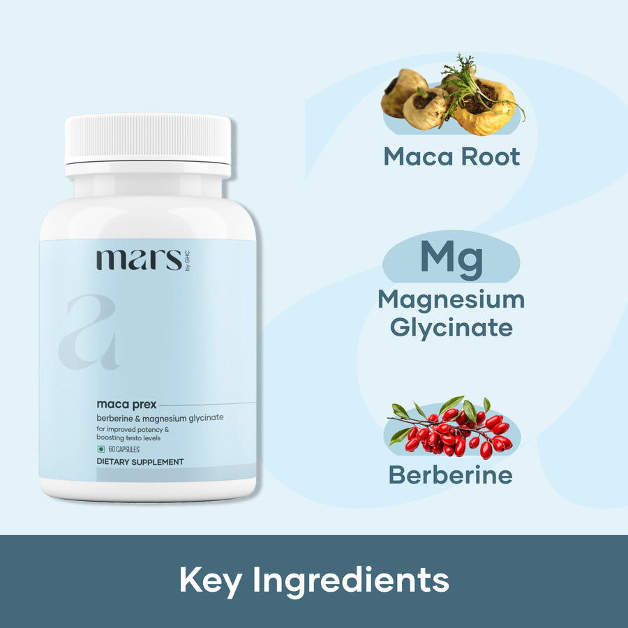 Mars MacaPrex: A Natural Maca Root Solution for ED, Stamina & PE