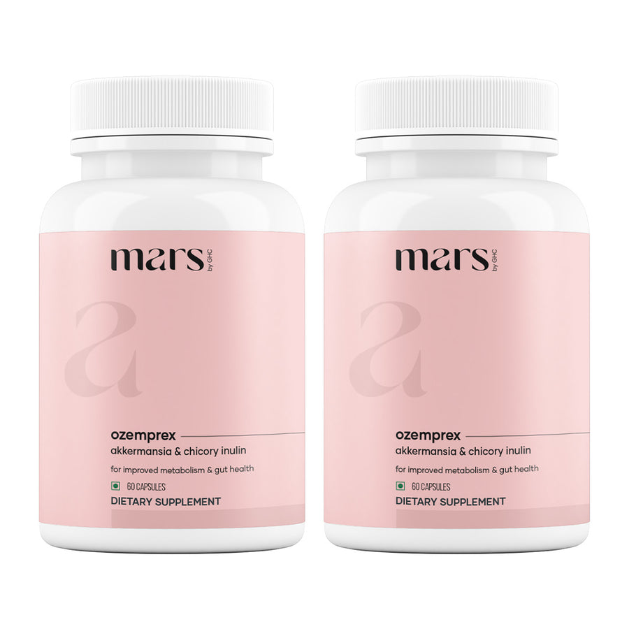 Mars OzemPrex: A Natural Akkermansia Booster with Improved GLP-1 Production, Gut Health & Calorie Control