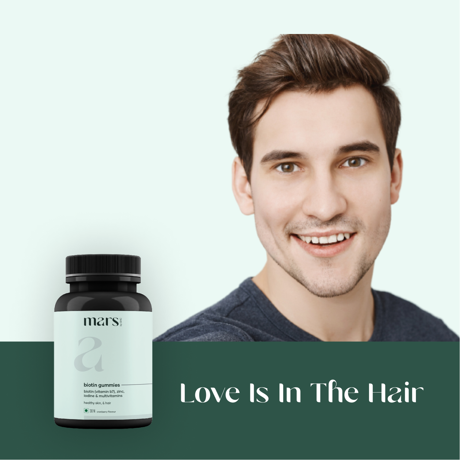 Hair Growth Gummies with Biotin & Vitamins | Mars GHC – Mars By GHC