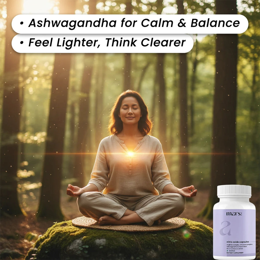 Mars Nitric Oxide capsules: A Natural Vitality & Circulation Booster for Youthful Stamina, Vitality & Bedroom Confidence